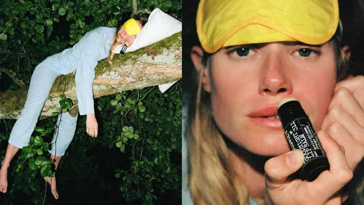 311橙花晚安護唇棒推薦睡前使用幫助安定心緒。品牌提供