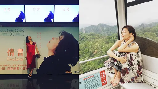 中山美穗連兩年低調訪台 「被台灣人的友善和美食吸引」