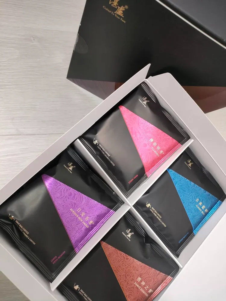 網友點名湛盧咖啡濾掛包適合不喜歡酸感、喜歡濃厚咖啡感的人品嚐。翻攝自「momo購物好物交流社團」