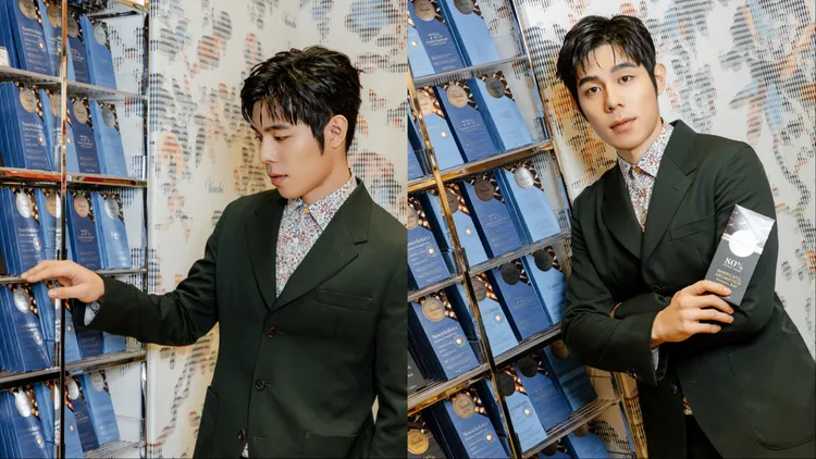 詹懷雲透露自己就是Venchi的忠實粉絲。品牌提供