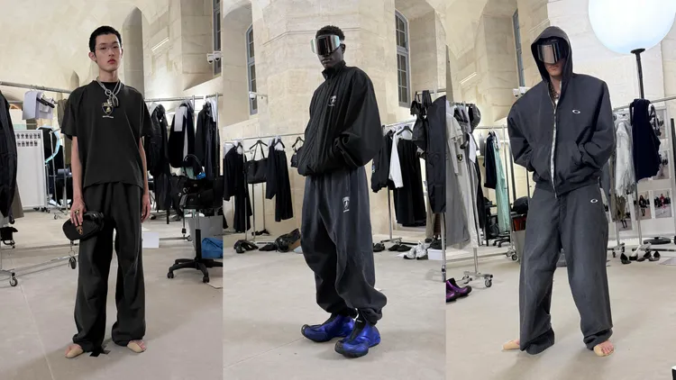 BALENCIAGA秋季25系列。品牌提供