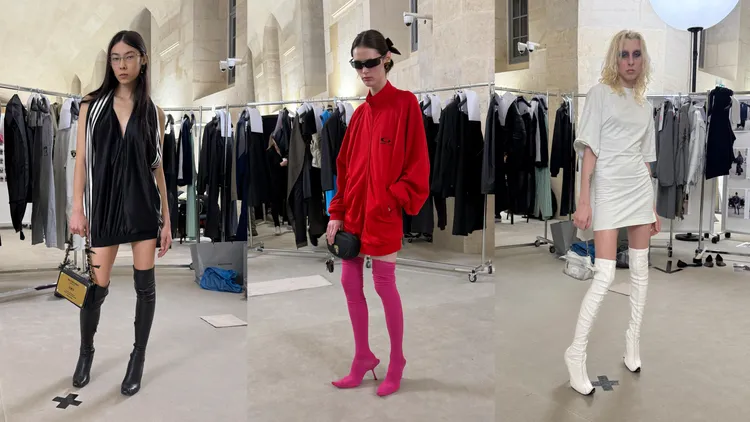 BALENCIAGA秋季25系列。品牌提供