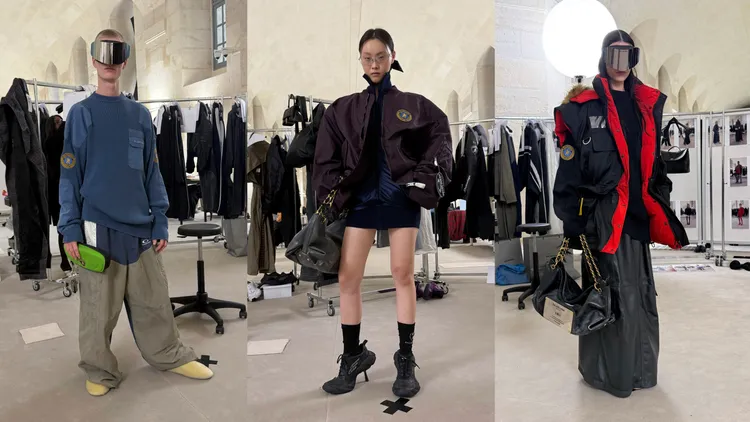 BALENCIAGA秋季25系列。品牌提供