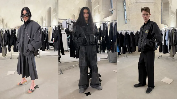 BALENCIAGA秋季25系列。品牌提供