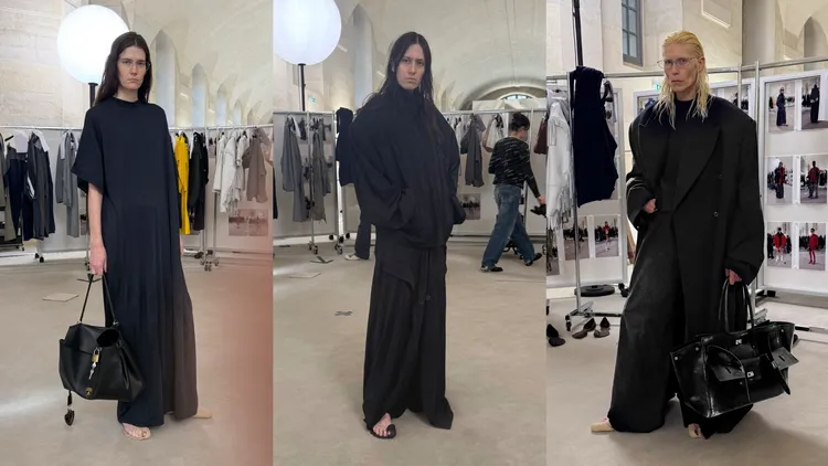 BALENCIAGA秋季25系列。品牌提供