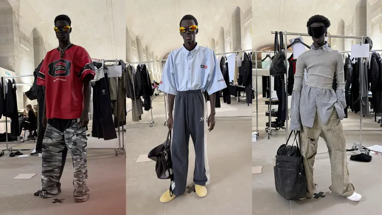 BALENCIAGA秋季25系列。品牌提供