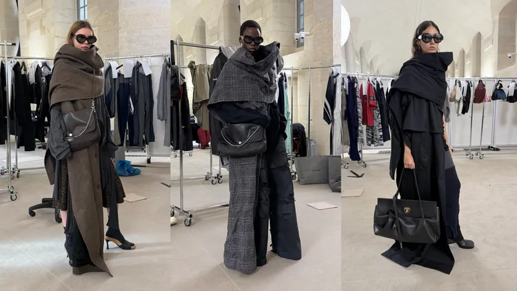 BALENCIAGA秋季25系列。品牌提供