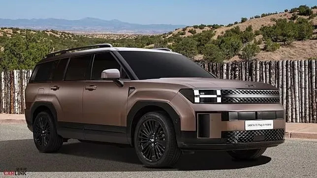 Santa Fe方正形態的線條不僅強調了車輛的穩重和堅韌，更是對經典SUV形態的現代詮釋。原廠照片