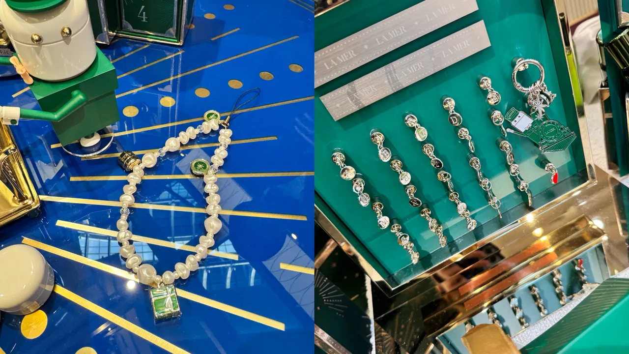 滿額贈手機鍊、客製化字母列車鑰匙圈。張家玲攝