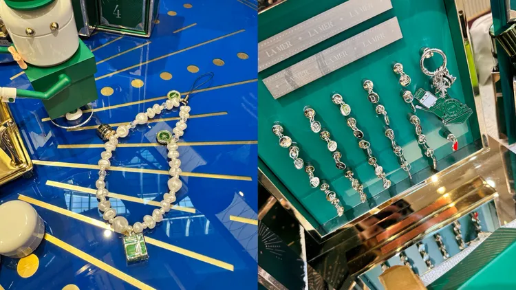 滿額贈手機鍊、客製化字母列車鑰匙圈。張家玲攝