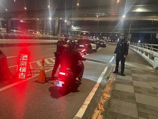 新北土城警每月至少8場路檢勤務　12月已取締各式違規152件