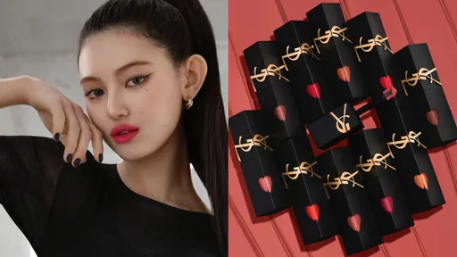 Danielle雙唇披上超美薄紗 YSL霧唇釉新作抹出絕美暈染風