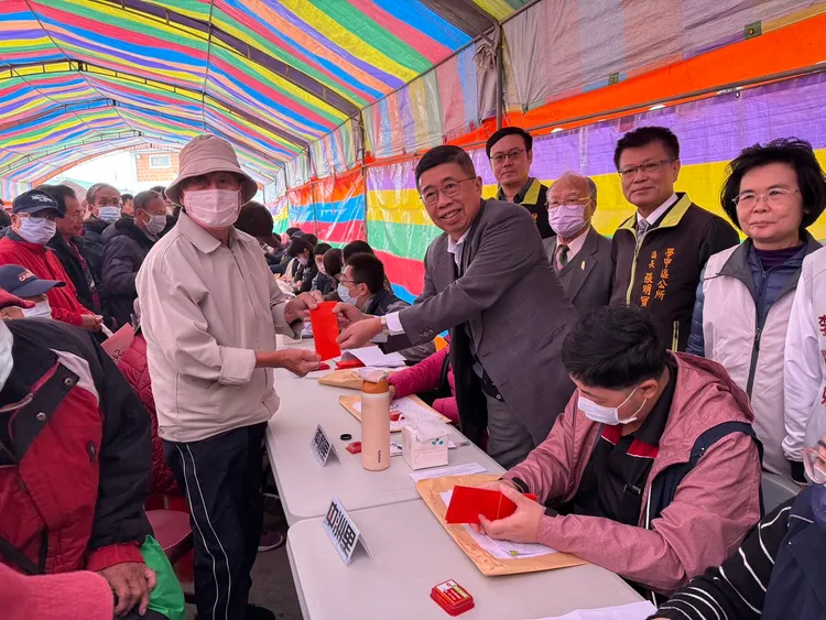 南紡集團總裁侯博明幾乎年年到場，他說做好事就有善的循環。莊曜聰攝