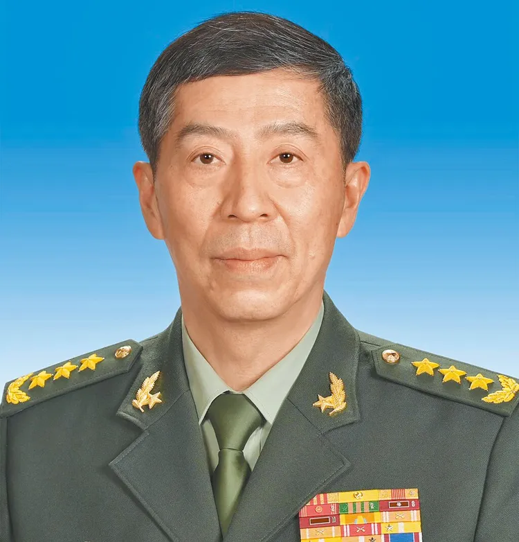 中國前國防部長李尚福因嚴重貪腐被捕下台。資料照片