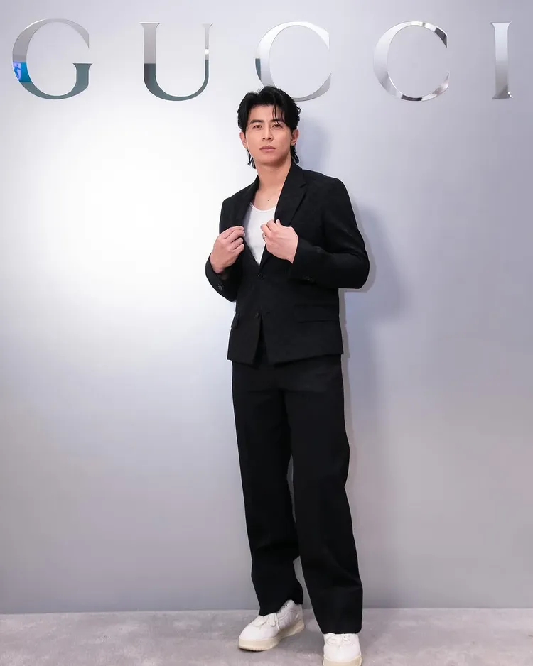 陳傑憲日前出席GUCCI活動。翻攝陳傑憲IG