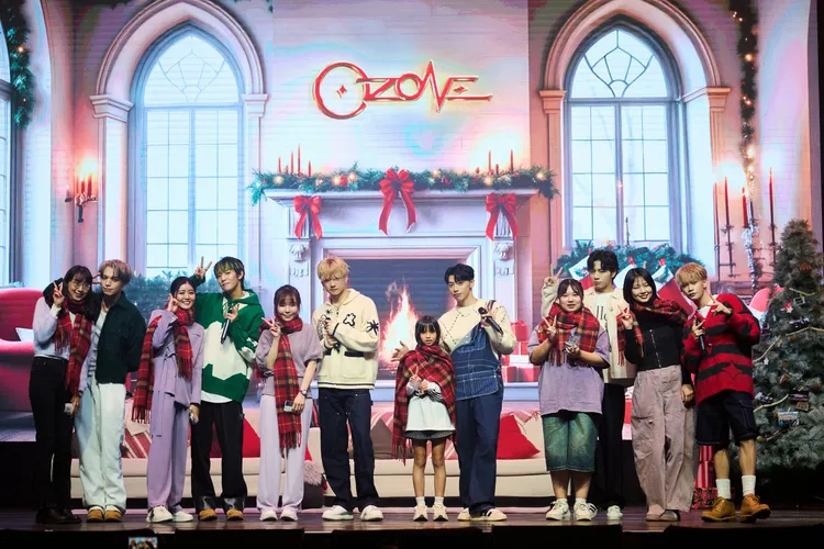 Ozone為粉絲送上親自挑選耶誕禮物。圖／索尼音樂提供