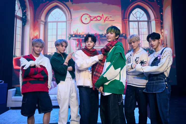 子翔（左起）、哲言、佳辰、煥鈞、祖安和文廷。圖／索尼音樂提供