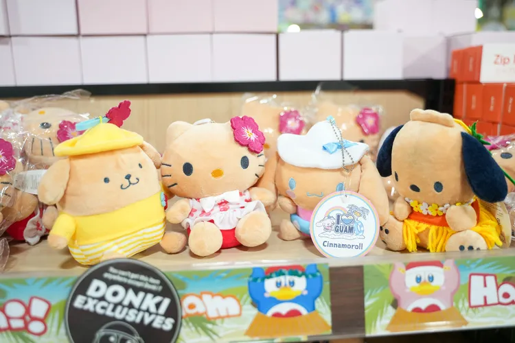 三麗鷗明星們膚色都變成了海島風小麥色。田欣雲攝影