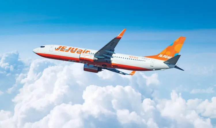 濟州航空班機發生空難，機型則是波音737。翻攝自濟州航空臉書