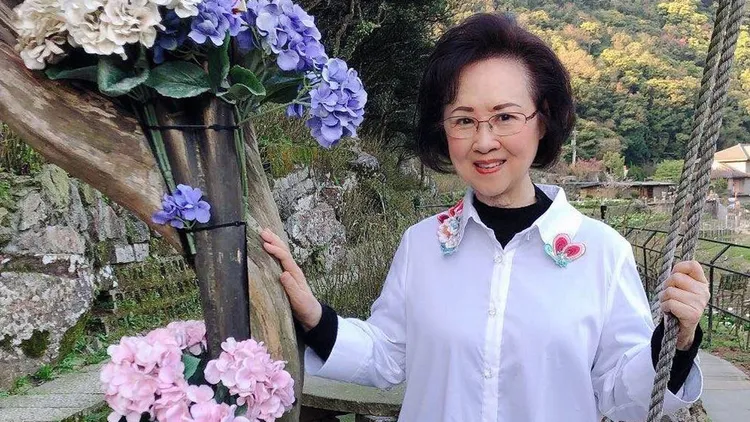 瓊瑤已翩然離去。翻攝自瓊瑤臉書