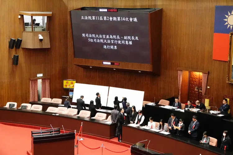 大法官同意權案票數出爐。莊宗達攝