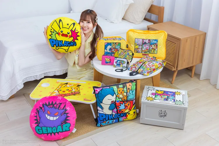 即日起於指定門市推出多款與寶可夢合作的超萌用品系列。7-11提供