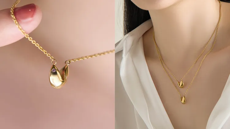 「誕生石系列」以幸運餅乾作為造型。品牌提供