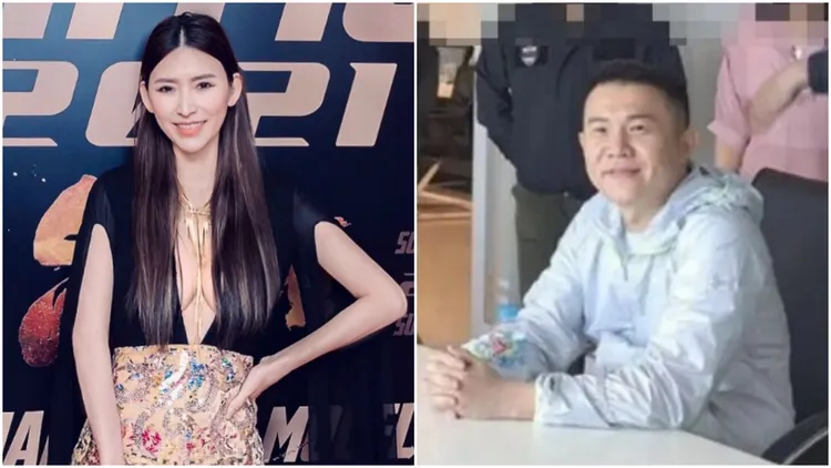 名模錢帥君(左)的男友郭哲敏遭延押。讀者提供