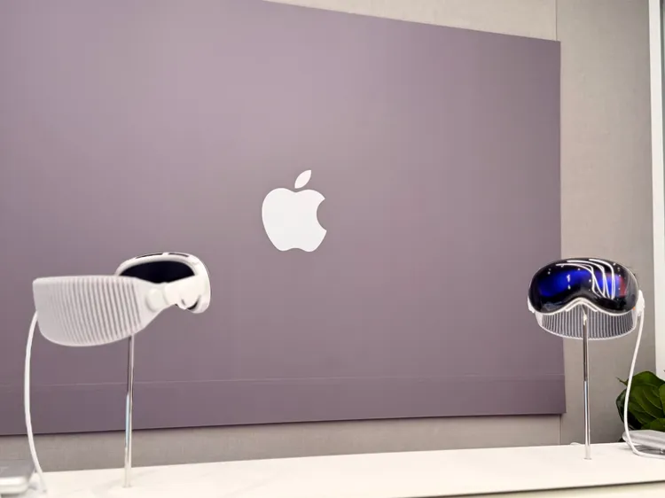 Apple Vision Pro即將於17日正式開賣。趙筱文攝影