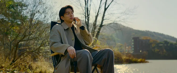 孔劉戲裡飾演的「韓正元」覺得用活餌釣魚很慘忍，戲外熱愛釣魚的他坦言不太能理解。翻攝Netflix