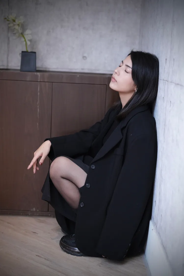 雷婕熙憶亡父哽咽。彭欣偉攝