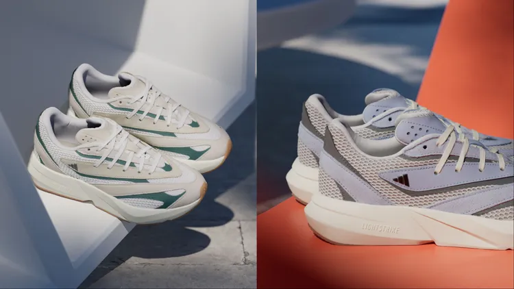 adidas LIGHTBLAZE換上森林綠、寶寶藍等春季新色，各3490元。品牌提供