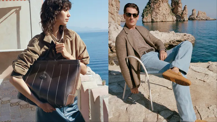 TOD’S 2025春夏系列廣告。品牌提供
