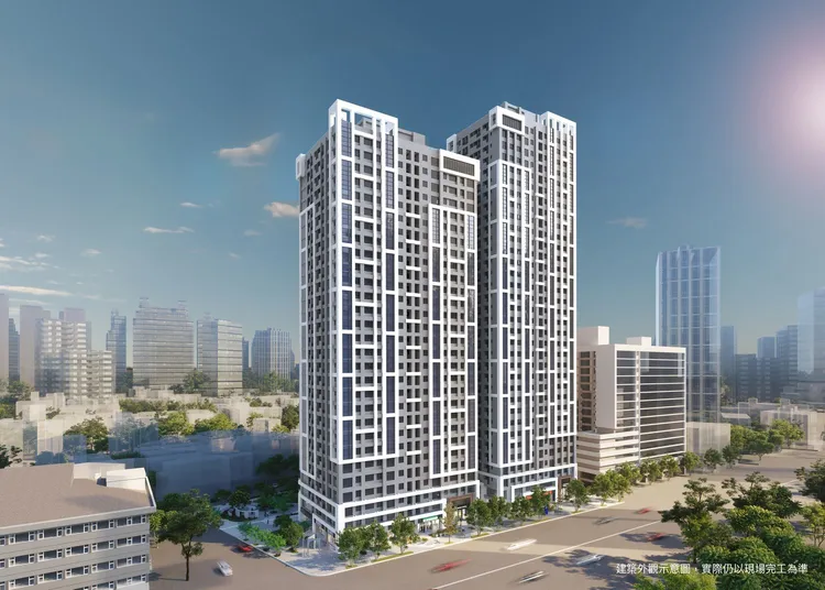 中和「保二總隊公辦都更案」緊鄰捷運環狀線景平站，擁有3055坪大面積複合開發。業者提供