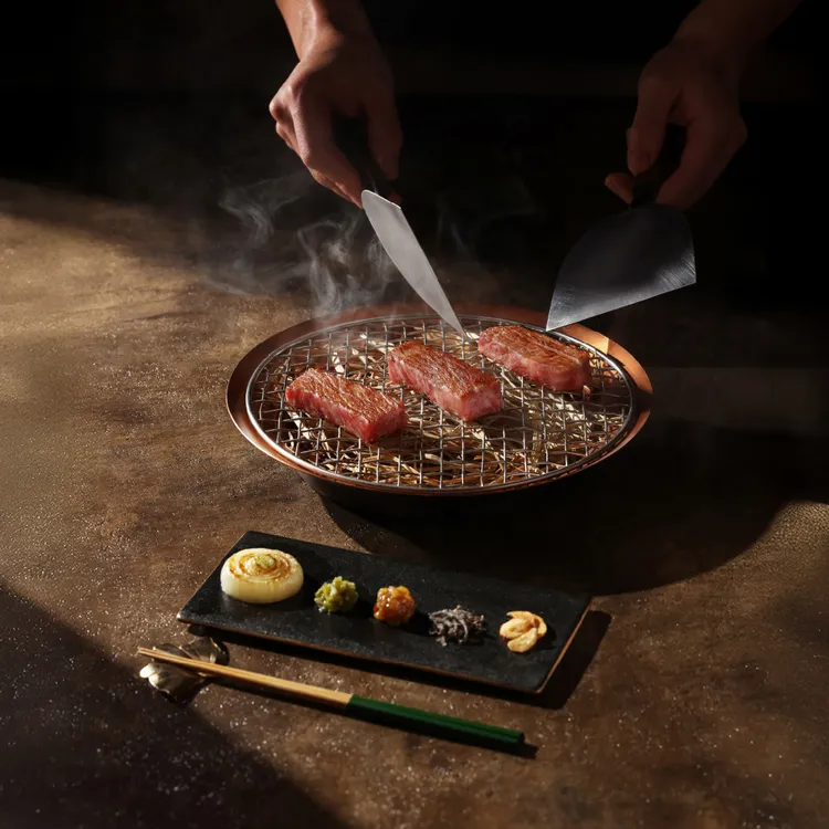 獨家稻燒日本A5黑毛和牛。業者提供