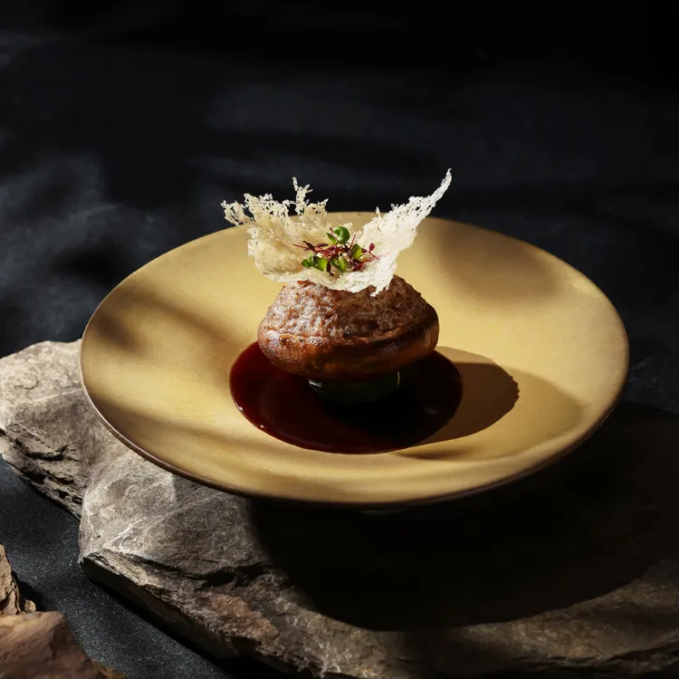 椎茸和牛挽肉。業者提供