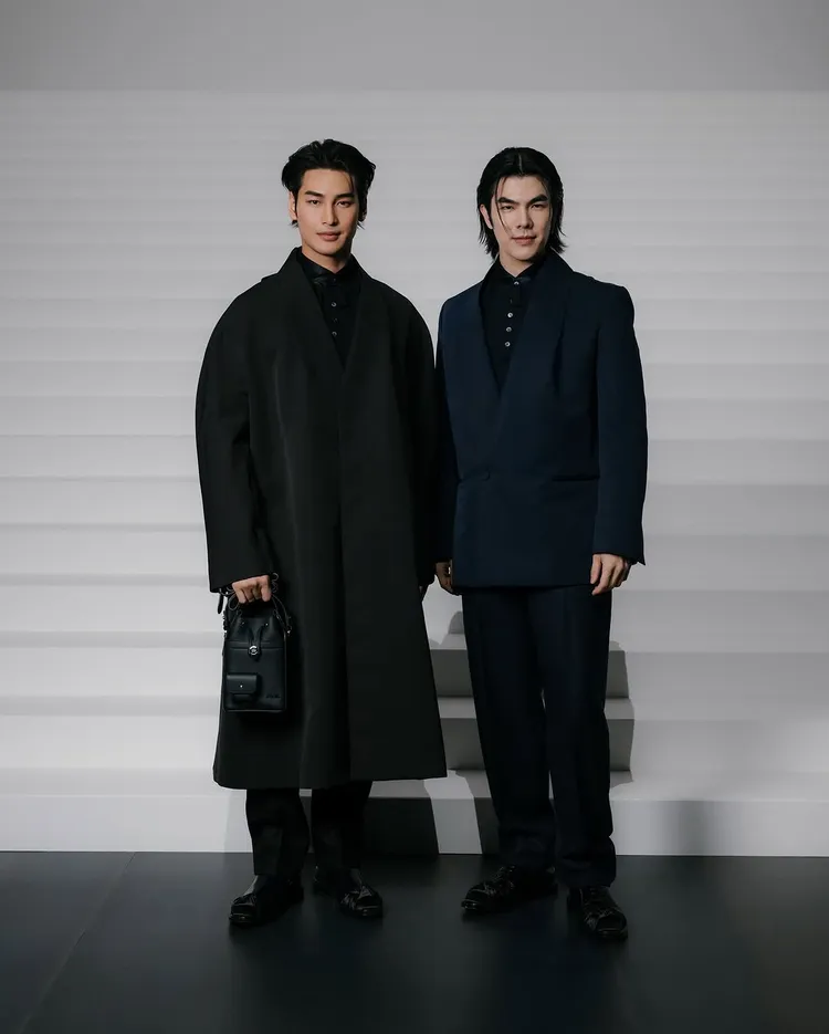 泰國男星Apo、Mile。翻攝品牌IG