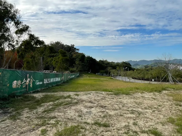 「國際台中會」首批一萬五千坪土地、已經吸引10多位企業主買家，總共售出六千坪。張張瑞傑攝