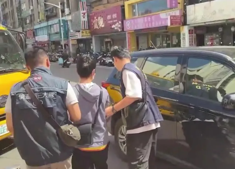 范男等人落網。警方提供