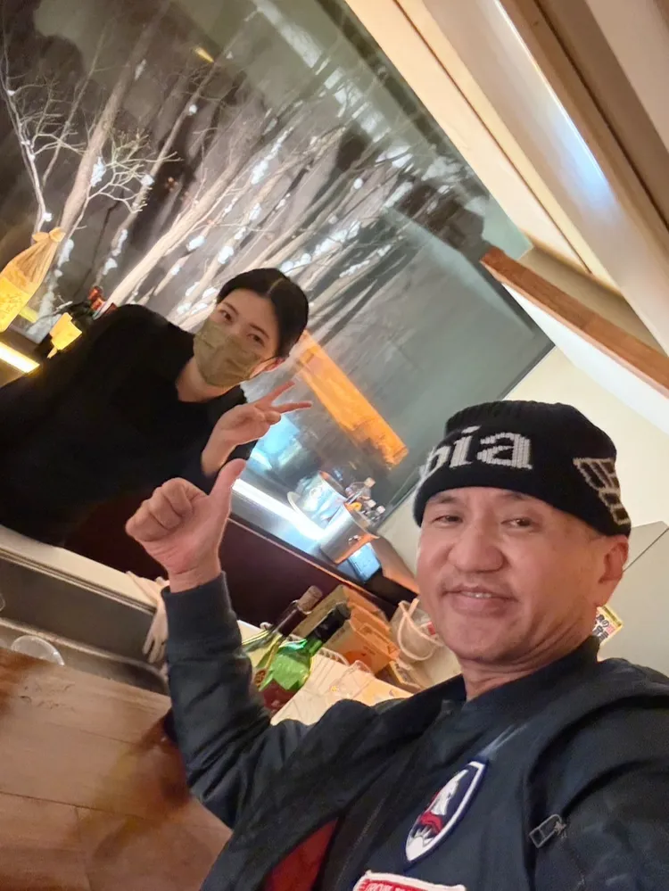 常如山與來自台灣的老闆娘