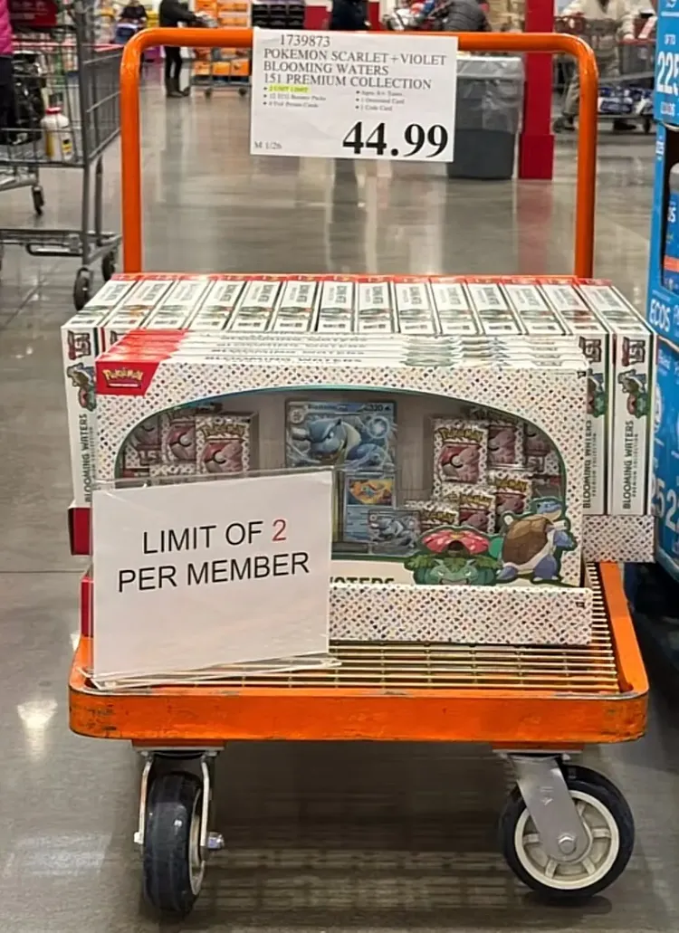 好市多本來規定一人可購買兩組，現在改成一組。翻攝畫面