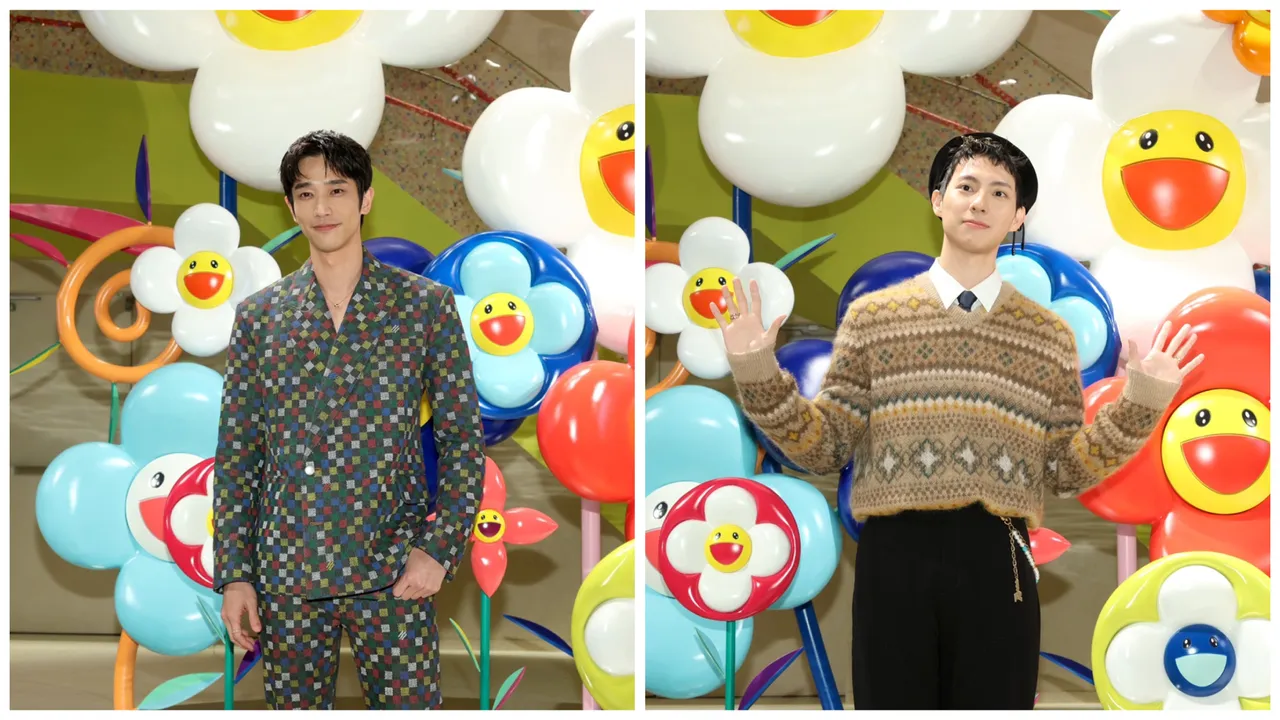 劉以豪（左圖）與彭千祐。攝影中心攝