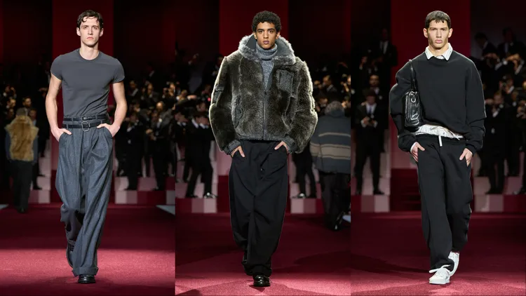 Dolce & Gabbana 2025秋冬男裝系列。品牌提供