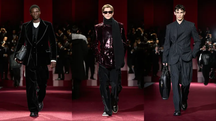 Dolce & Gabbana 2025秋冬男裝系列。品牌提供