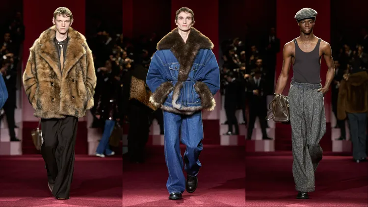 Dolce & Gabbana 2025秋冬男裝系列。品牌提供