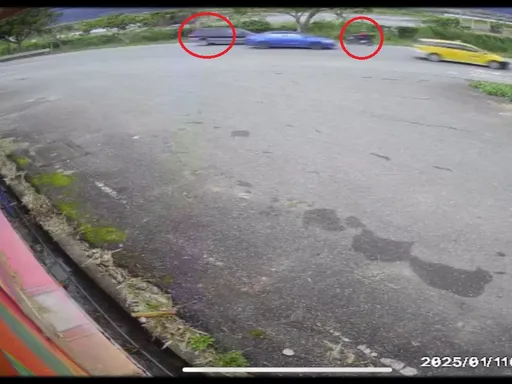 花蓮女騎車自撞路樹身亡?監視器曝真相 對向車釀禍!肇逃駕駛落網了