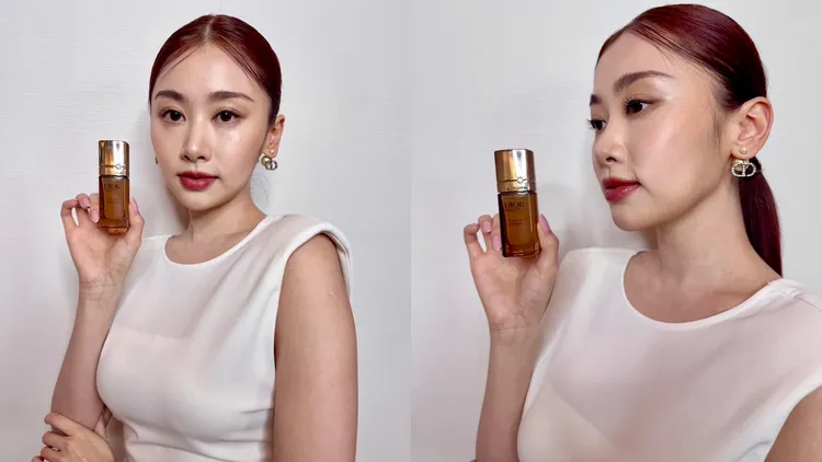 Dior極緻精萃玫瑰馥活油，20ml／2萬5000元。張家玲攝
