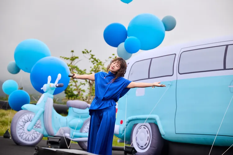 丁噹翻唱《天使》帶給花蓮勇氣與希望。圖／相信音樂提供