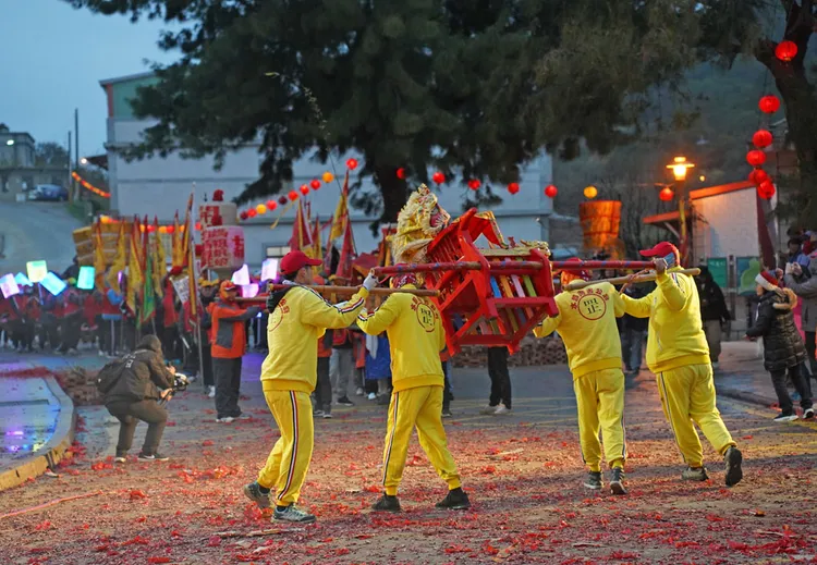 縣長王忠銘表示，「擺暝」已成為馬祖獨有的非物質文化遺產。縣府提供