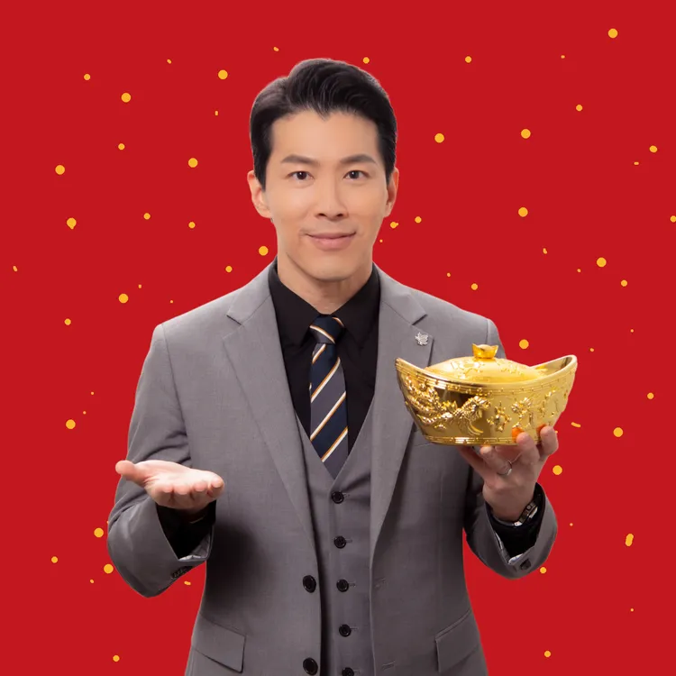 黃少祺過年沒辦法飛美國和家人團聚。三立提供